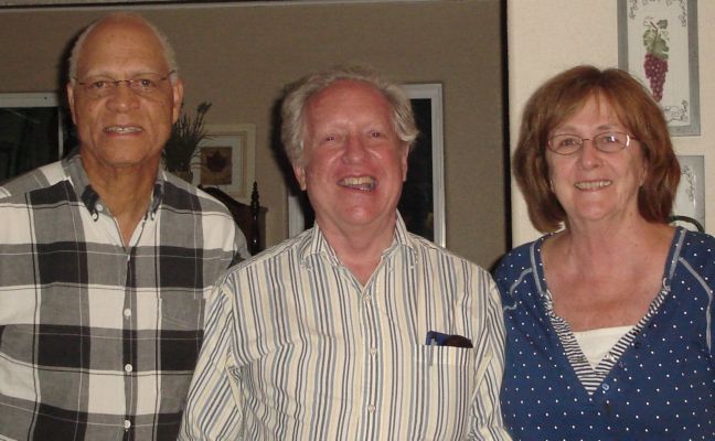 Nate Pruitt, Steve, and JoAnn Pruitt